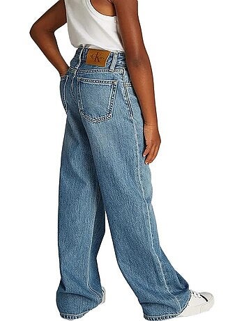 Calvin Klein Jeans Menina - Jean Loose Azul IG0IG02842