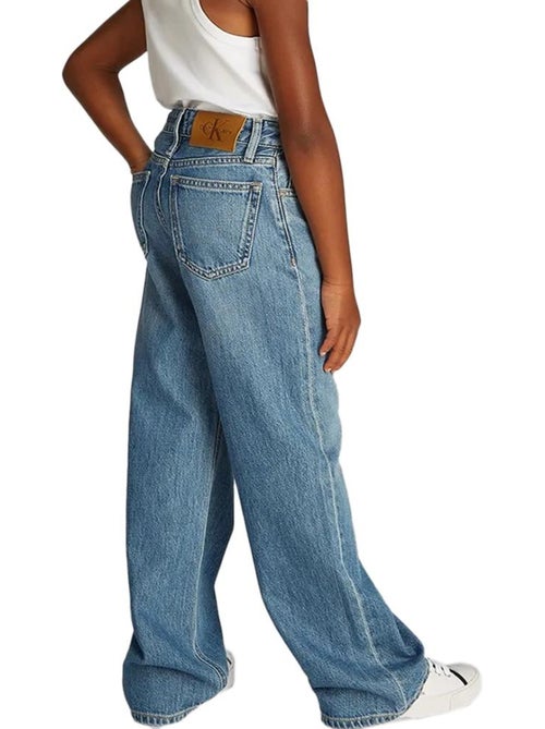 Calvin klein jeans menina - jean loose azul ig0ig02842 - Kiabi Calvin klein jeans menina - jean loose azul ig0ig02842 - Kiabi