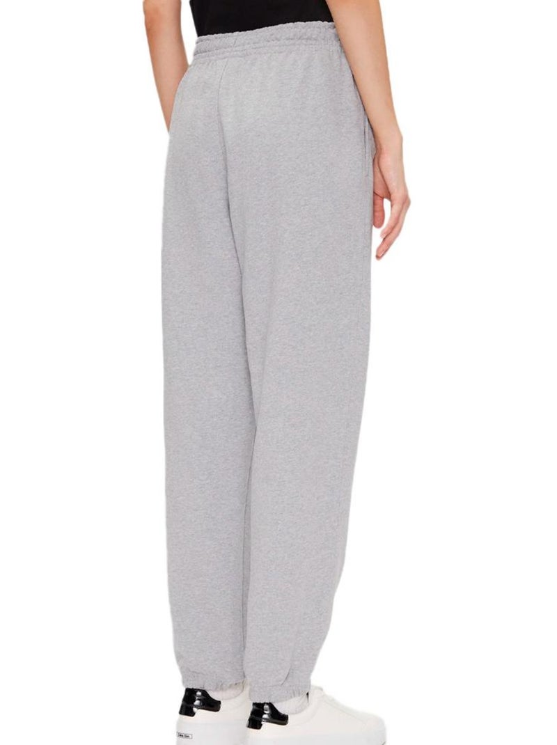 Calvin Klein Jeans Monologo Jogging Cinzento para Mulher Cinza-prateado - Kiabi