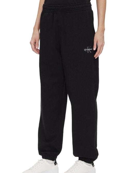 Calvin Klein Jeans Monologo Jogging Preto para Mulher - Kiabi Calvin Klein Jeans Monologo Jogging Preto para Mulher - Kiabi