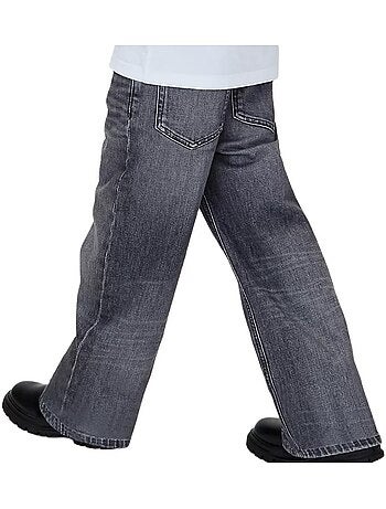 Calvin Klein Jeans Skater: Calças Baggy Cinzentas para Rapaz