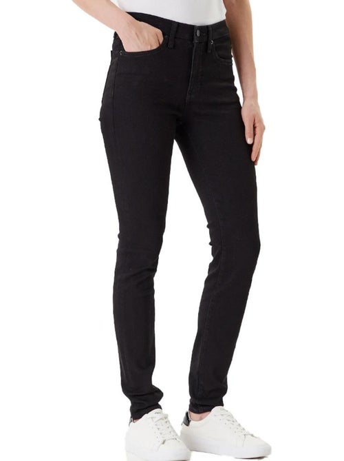 Calvin Klein Jeans Skinny de Cintura Média Preto para Mulher - Kiabi