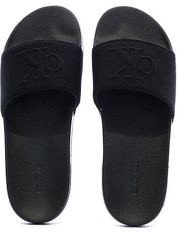 Calvin Klein Jeans Slide - Chinelos Pretos para Homem