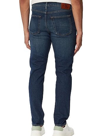 Calvin klein jeans slim azul clássico para homem