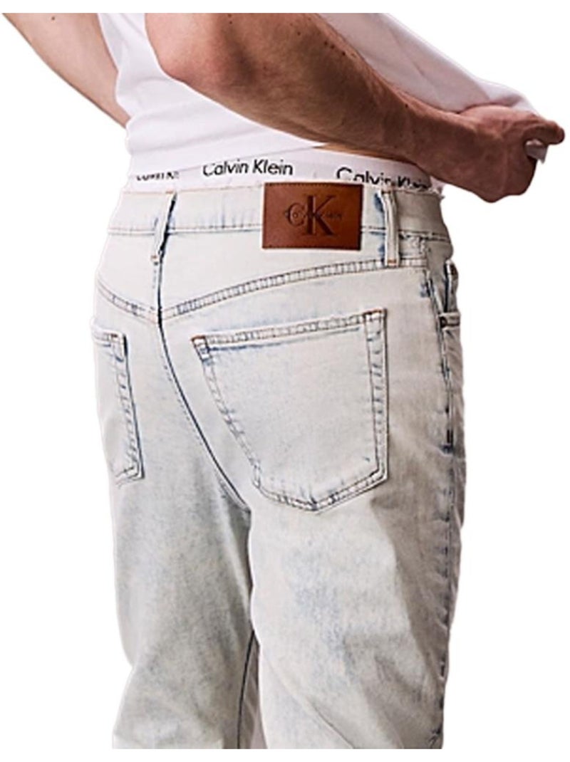 Calvin Klein Jeans Slim Fit Azul Claro para Homem LV04RC758G Azul - Kiabi