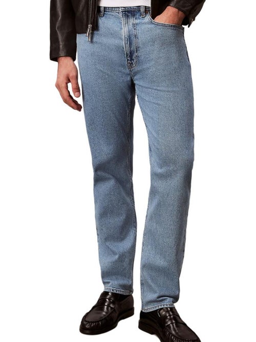 Calvin klein jeans slim fit azul para homem - Kiabi Calvin klein jeans slim fit azul para homem - Kiabi