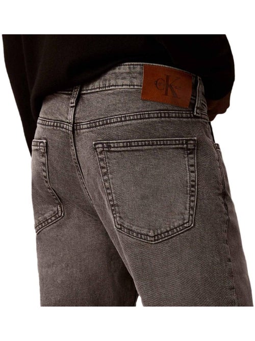 Calvin klein jeans slim fit homem cinzento pewter rock - Kiabi