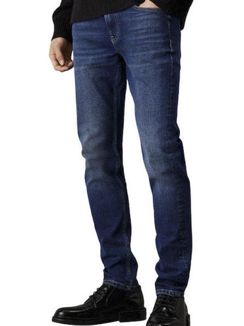 Calvin klein jeans taper slim azul para homem - Kiabi Calvin klein jeans taper slim azul para homem - Kiabi