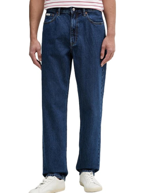 Calvin klein jeans tapered azul marinho homem anos 90 - Kiabi Calvin klein jeans tapered azul marinho homem anos 90 - Kiabi
