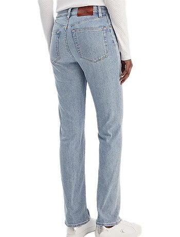 Calvin Klein JeansRise Jeans Retos Azuis para Mulher