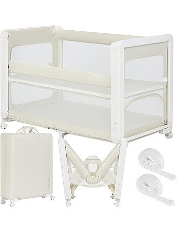 Cama Berço Coleito 5em1 LIONELO Patty - Parque - Dobrável - Colchão - Com Rodas