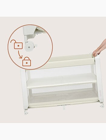 Cama Berço Coleito 5em1 LIONELO Patty - Parque - Dobrável - Colchão - Com Rodas