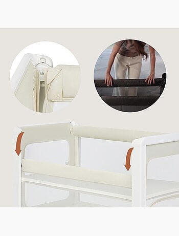 Cama Berço Coleito 5em1 LIONELO Patty - Parque - Dobrável - Colchão - Com Rodas