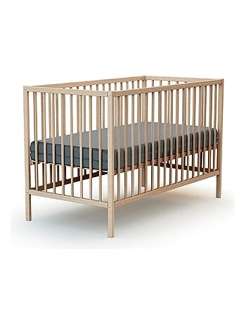 Cama de bebé e muda-fraldas de madeira milo