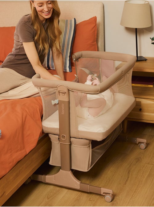 Cama de co-leito 3 em 1 LIONELO Jodie - Berço - Ajustável em altura e inclinação - Kiabi Cama de co-leito 3 em 1 LIONELO Jodie - Berço - Ajustável em altura e inclinação - Kiabi