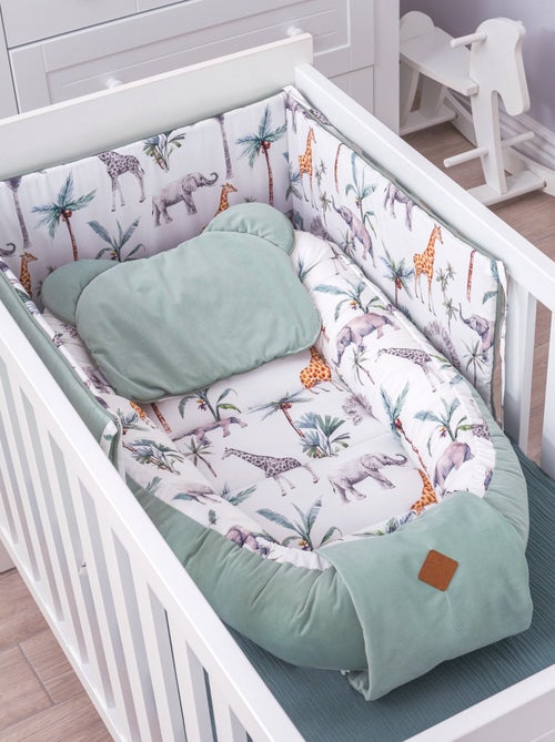 Cama de proteção reversível para berço em algodão | sevira kids - Kiabi