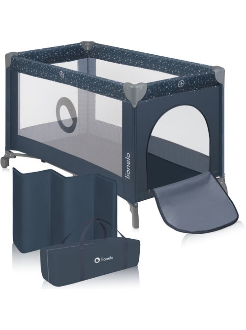 Cama de viagem 2 em 1 LIONELO Stefi – Parque infantil – 125 x 65 cm – Rodas – 0-36 meses – Saco - Kiabi Cama de viagem 2 em 1 LIONELO Stefi – Parque infantil – 125 x 65 cm – Rodas – 0-36 meses – Saco - Kiabi