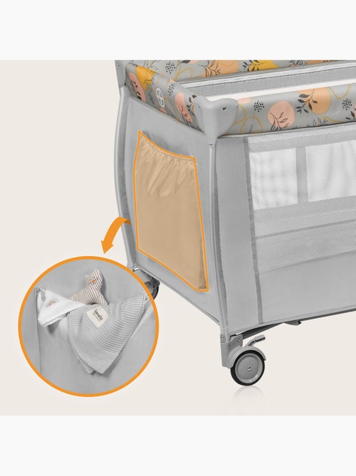 Cama de viagem 2 em 1 LIONELO Stefi Plus – Parque infantil – Colchão de alta densidade – 0-36 meses - Kiabi