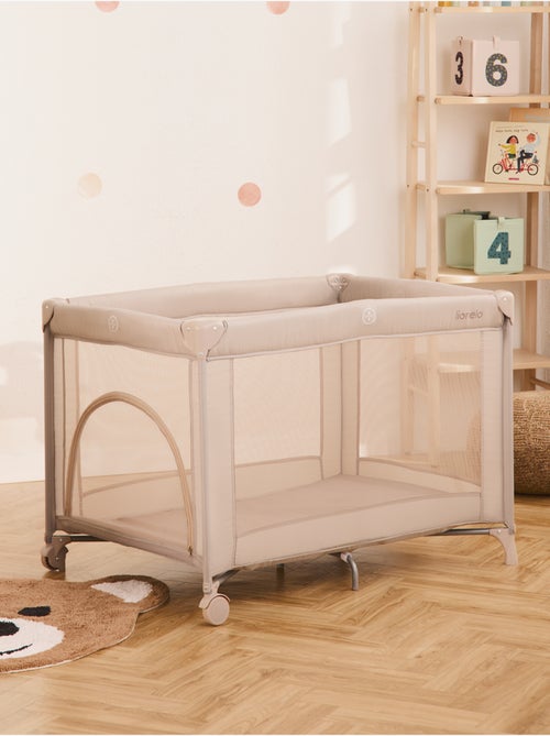 Cama de Viagem 2em1 LIONELO Amelie - Parque de Bebé - Ligeira - Rodas - Com Saco - Kiabi Cama de Viagem 2em1 LIONELO Amelie - Parque de Bebé - Ligeira - Rodas - Com Saco - Kiabi