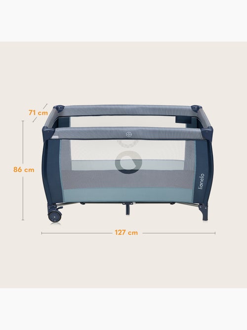 Cama de viagem 3 em 1 LIONELO Sven Plus – Parque infantil – 0-36 meses – Trocador – Mosquiteiro - Kiabi Cama de viagem 3 em 1 LIONELO Sven Plus – Parque infantil – 0-36 meses – Trocador – Mosquiteiro - Kiabi