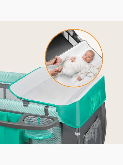 Cama de viagem 3 em 1 LIONELO Sven Plus – Parque infantil – 0-36 meses – Trocador – Mosquiteiro - Kiabi