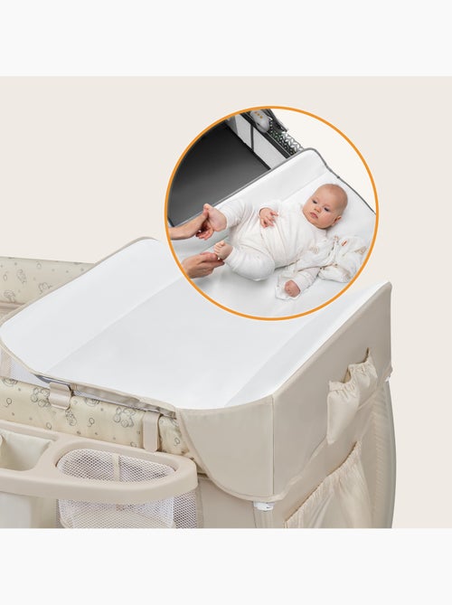 Cama de viagem 3 em 1 LIONELO Sven Plus – Parque infantil – 0-36 meses – Trocador – Mosquiteiro - Kiabi Cama de viagem 3 em 1 LIONELO Sven Plus – Parque infantil – 0-36 meses – Trocador – Mosquiteiro - Kiabi