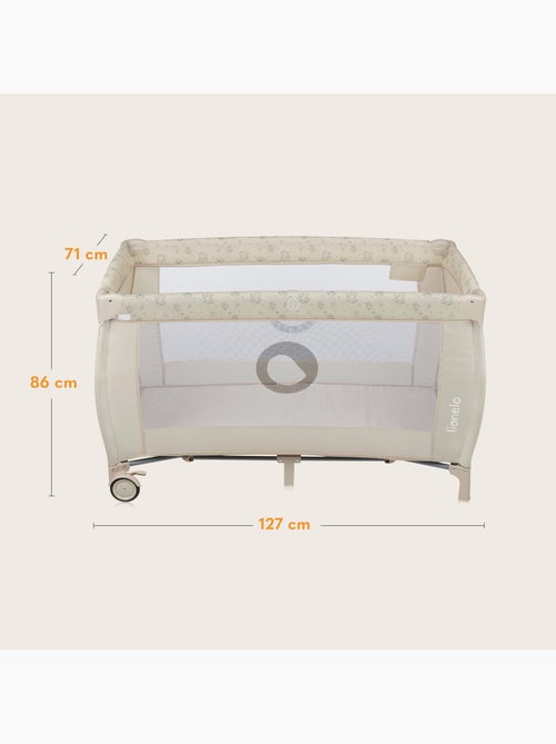 Cama de viagem 3 em 1 LIONELO Sven Plus – Parque infantil – 0-36 meses – Trocador – Mosquiteiro - Kiabi Cama de viagem 3 em 1 LIONELO Sven Plus – Parque infantil – 0-36 meses – Trocador – Mosquiteiro - Kiabi