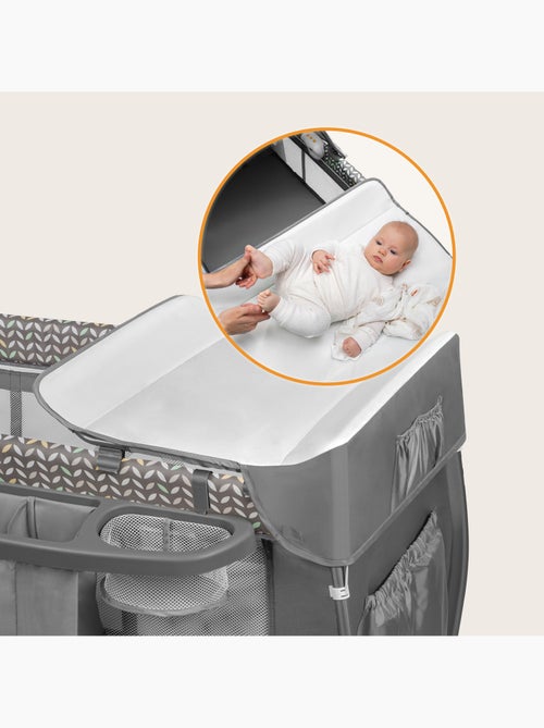 Cama de viagem 3 em 1 LIONELO Sven Plus – Parque infantil – 0-36 meses – Trocador – Mosquiteiro - Kiabi
