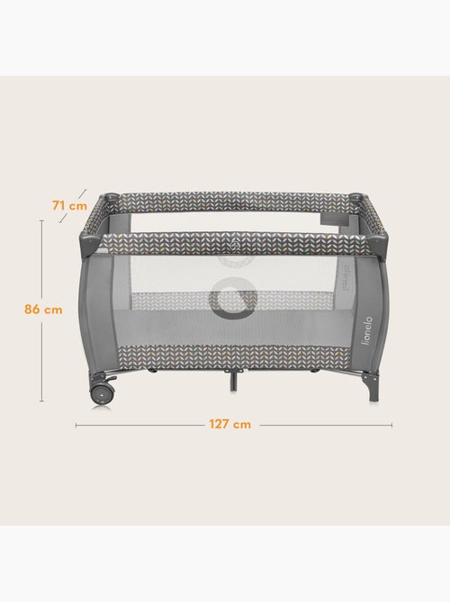 Cama de viagem 3 em 1 LIONELO Sven Plus – Parque infantil – 0-36 meses – Trocador – Mosquiteiro - Kiabi