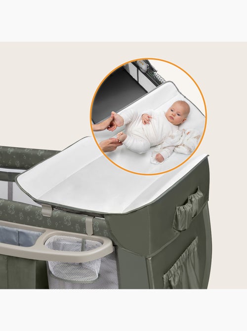 Cama de viagem 3 em 1 LIONELO Sven Plus – Parque infantil – 0-36 meses – Trocador – Mosquiteiro - Kiabi