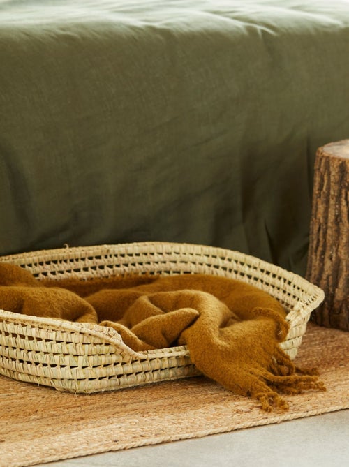 Cama de vime para cães - Kiabi