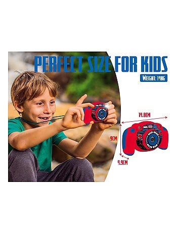 Câmara digital hd spiderman starcam® com cartão sd
