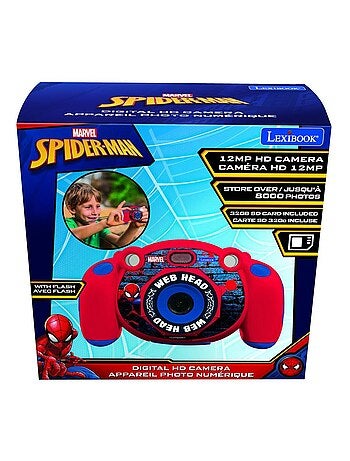 Câmara digital hd spiderman starcam® com cartão sd