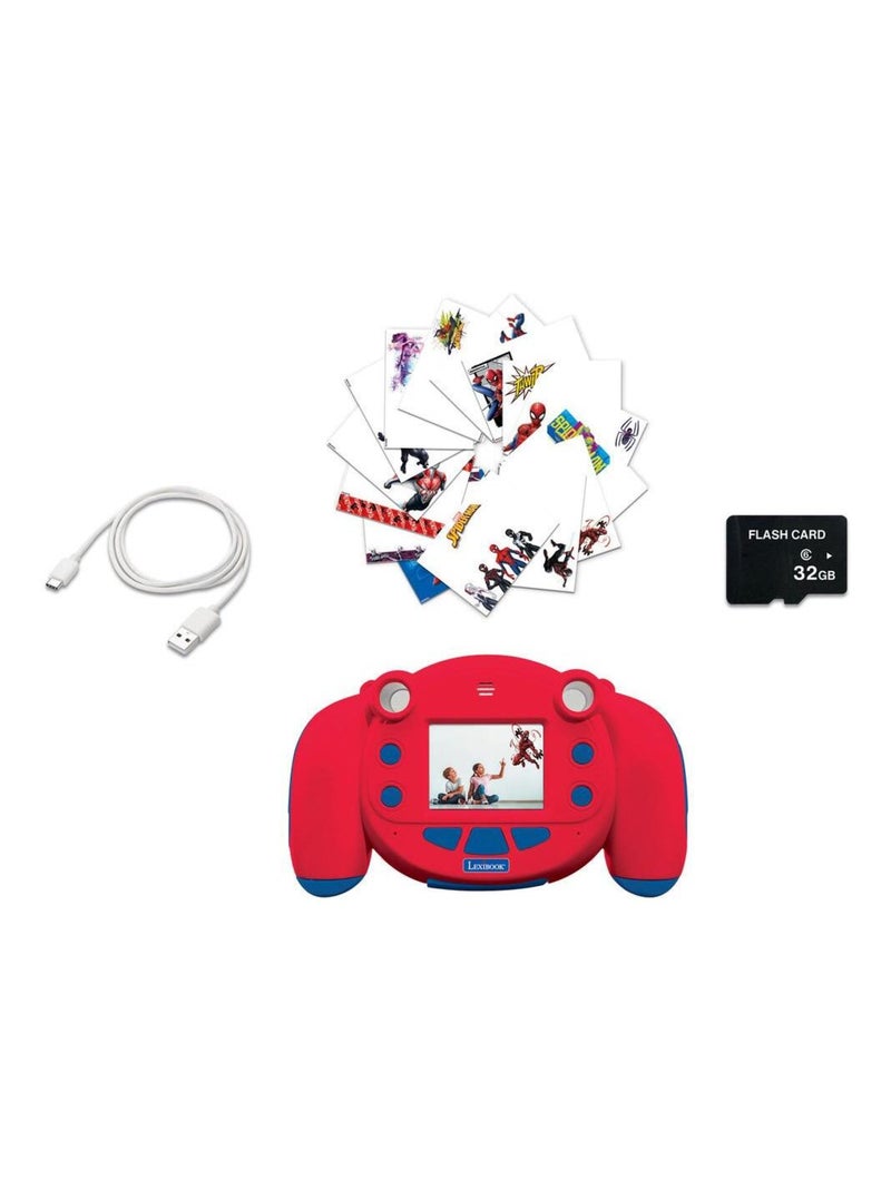 Câmara digital hd spiderman starcam® com cartão sd Vermelho - Kiabi
