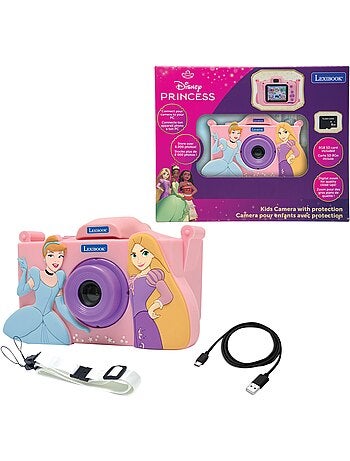 Câmara para crianças com proteção das princesas da disney