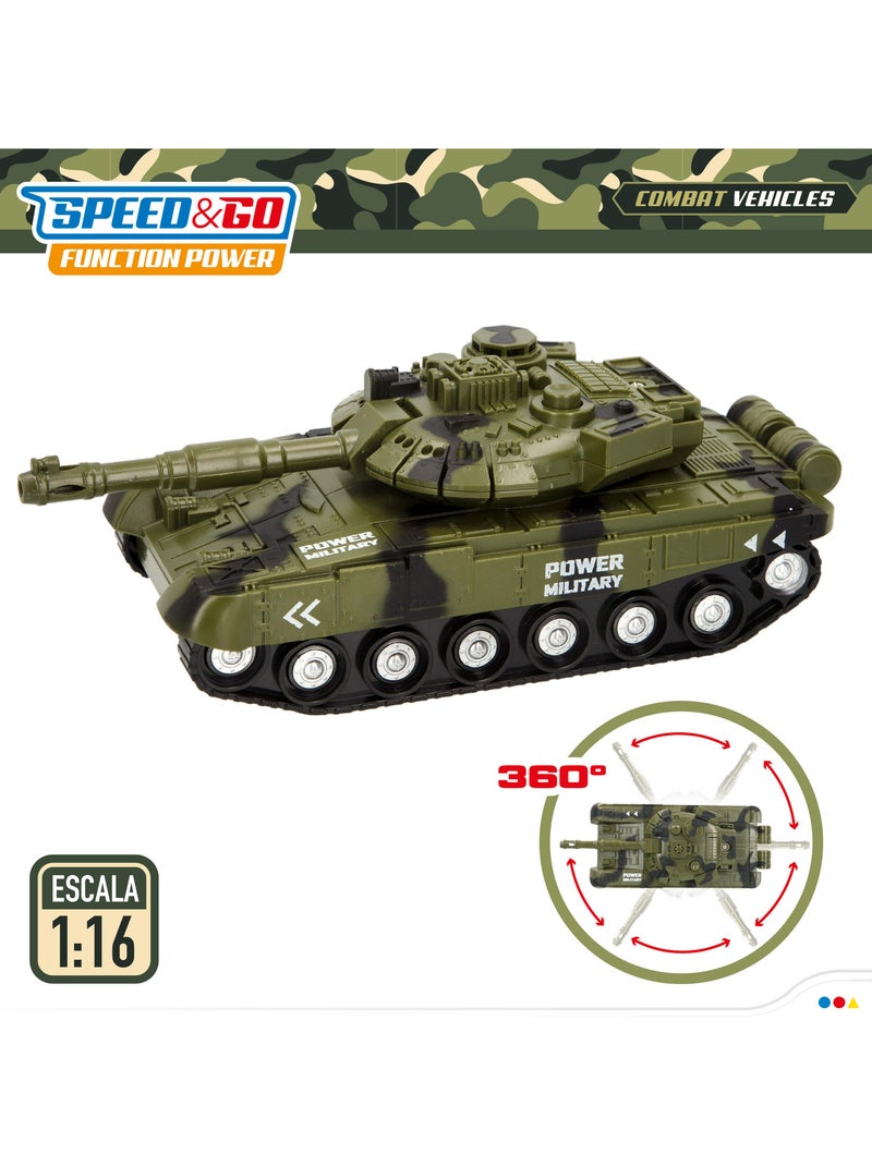 Camião militar de brinquedo com luz e som speed & go N/D - Kiabi