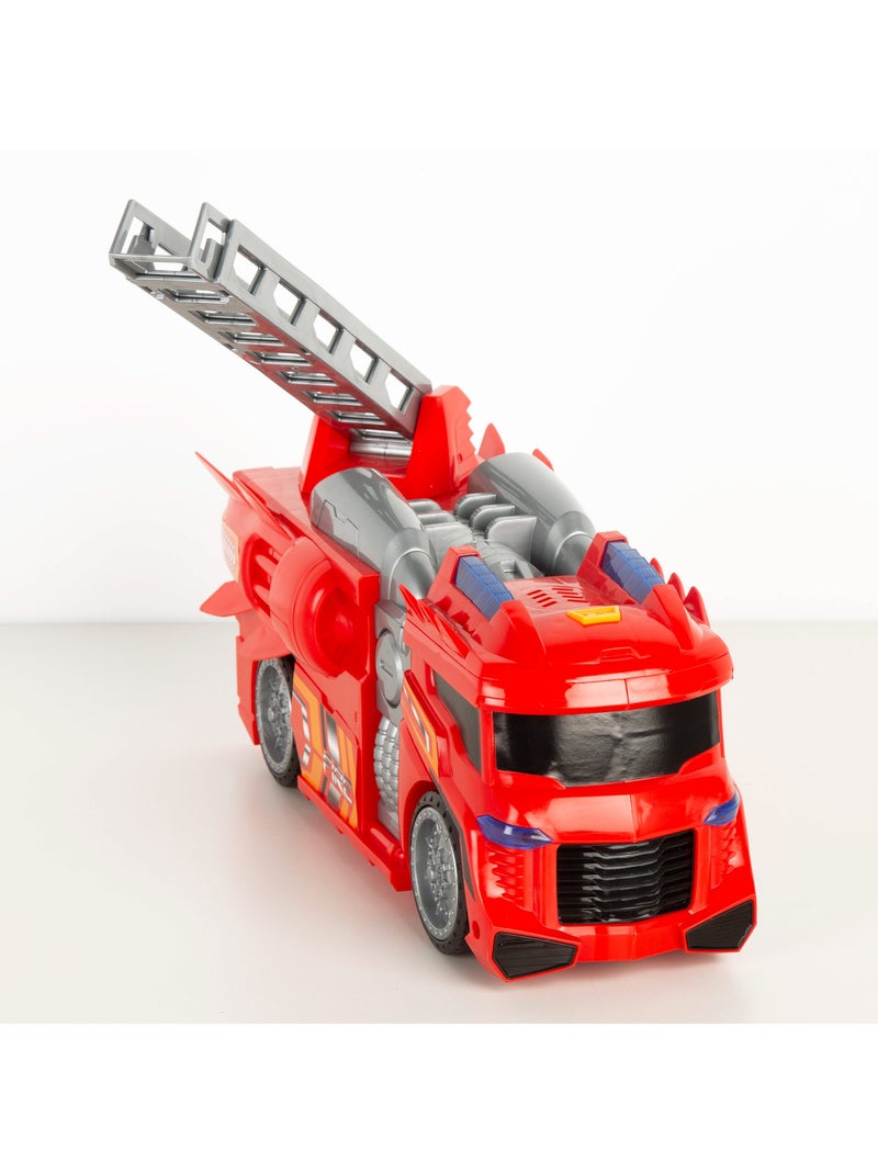 Caminhão de bombeiros com luzes e som teamsterz N/D - Kiabi