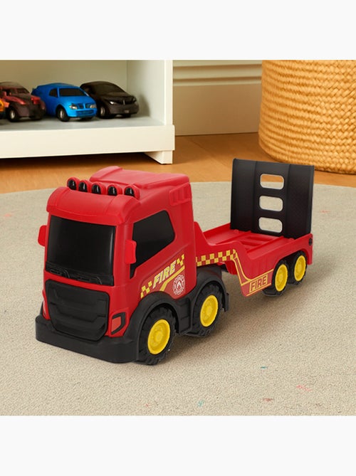 Caminhão de bombeiros de brinquedo teamsterz com helicóptero - Kiabi Caminhão de bombeiros de brinquedo teamsterz com helicóptero - Kiabi