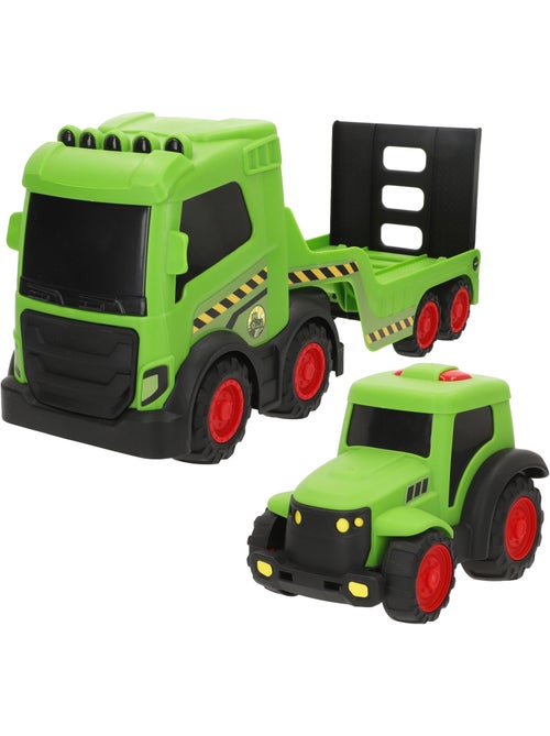 Caminhão de brinquedo teamsterz com trator - Kiabi