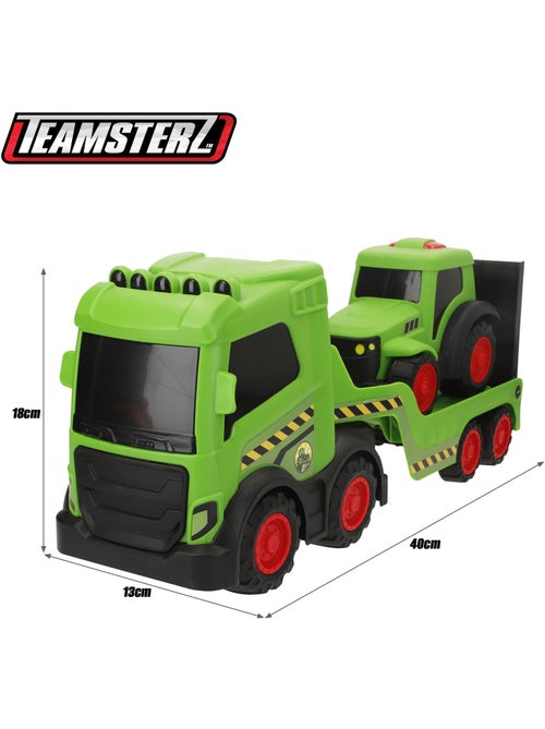 Caminhão de brinquedo teamsterz com trator - Kiabi