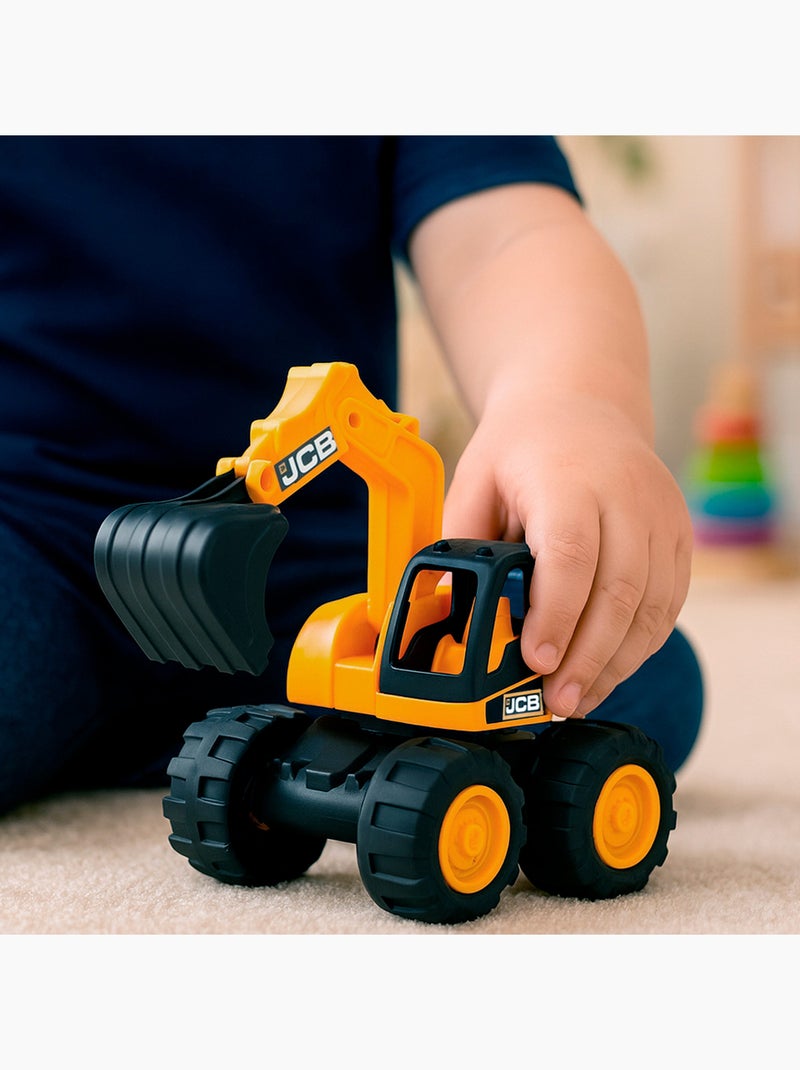 Caminhão de construção de brinquedo teamsterz com escavadeira N/D - Kiabi