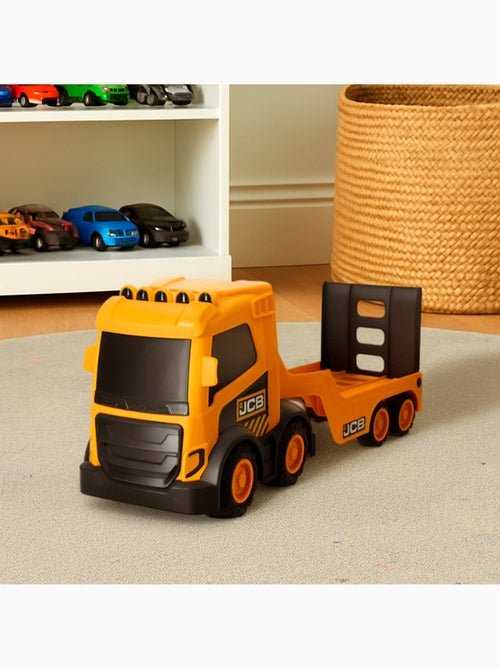 Caminhão de construção de brinquedo teamsterz com escavadeira - Kiabi Caminhão de construção de brinquedo teamsterz com escavadeira - Kiabi