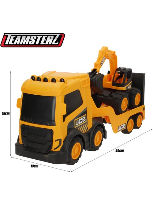 Caminhão de construção de brinquedo teamsterz com escavadeira - Kiabi Caminhão de construção de brinquedo teamsterz com escavadeira - Kiabi