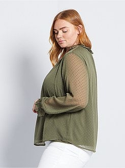 Camisa a ponto cheio - Kiabi