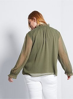 Camisa a ponto cheio - Kiabi