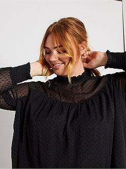 Camisa a ponto cheio - Kiabi