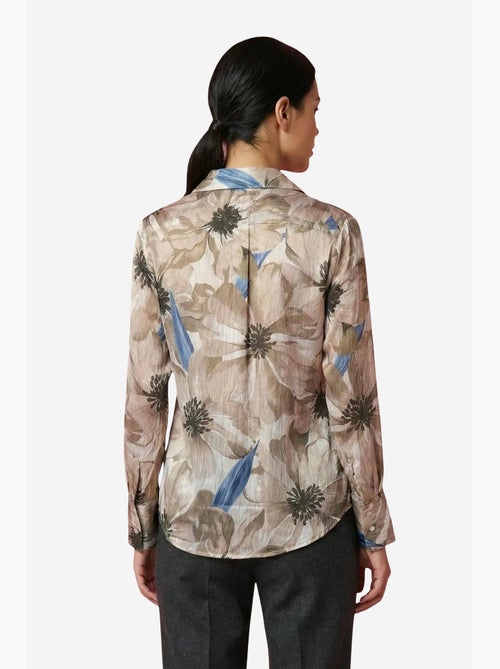 Camisa abotoada com estampado floral my fashion - Kiabi Camisa abotoada com estampado floral my fashion - Kiabi