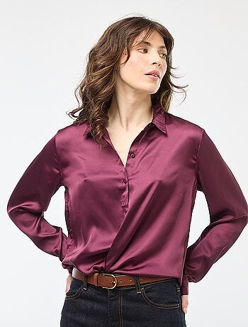 Camisa acetinada 'JDY'