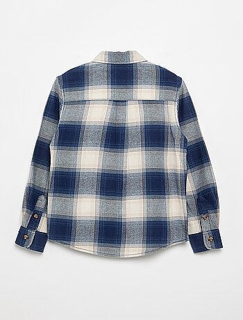 Camisa aos quadrados - coleção fácil de vestir