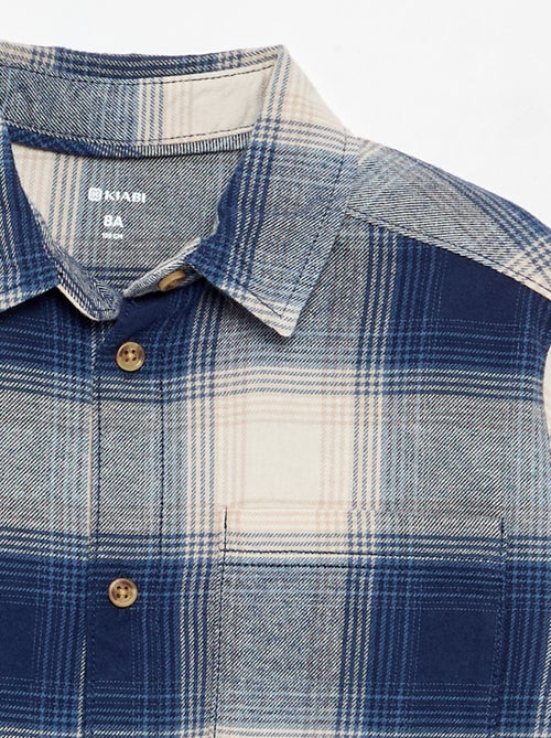 Camisa aos quadrados - coleção fácil de vestir - Kiabi